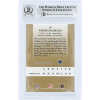 Roger Staubach Dallas Cowboys Autographed 2005 Donruss Classics #117 #/1000 Beckett Fanatics Witnessed Authenticated 10 Card