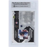 Roger Staubach Dallas Cowboys Autographed 2005 Upper Deck SPx Swatch Supremacy Relic #SW-RS Beckett Fanatics Witnessed Authenticated Card