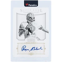 Roger Staubach Dallas Cowboys Autographed 2012 Panini National Treasures Super Bowl Champion Signatures #19 #1/5 Card