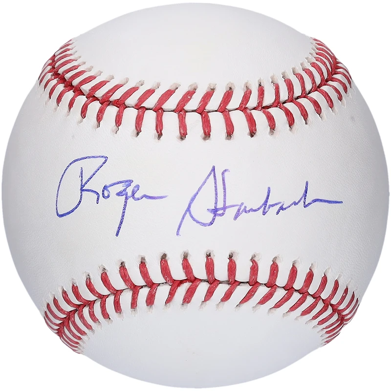 Ballon de baseball autographié par Roger Staubach des Cowboys de Dallas
