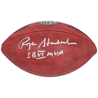 Roger Staubach Dallas Cowboys Autographed Duke Full Color Football with "SB VI MVP" Inscription