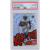 Carte Terrell Owens Dallas Cowboys 2024 Panini Absolute Vertical Kaboom #40 authentifiée PSA (10 cartes authentifiées)