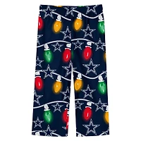 Ensemble pyjama à manches longues pour tout-petits Dallas Cowboys en deux pièces avec guirlande