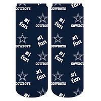 Toddler For Bare Feet Dallas Cowboys #1 Fan Socks