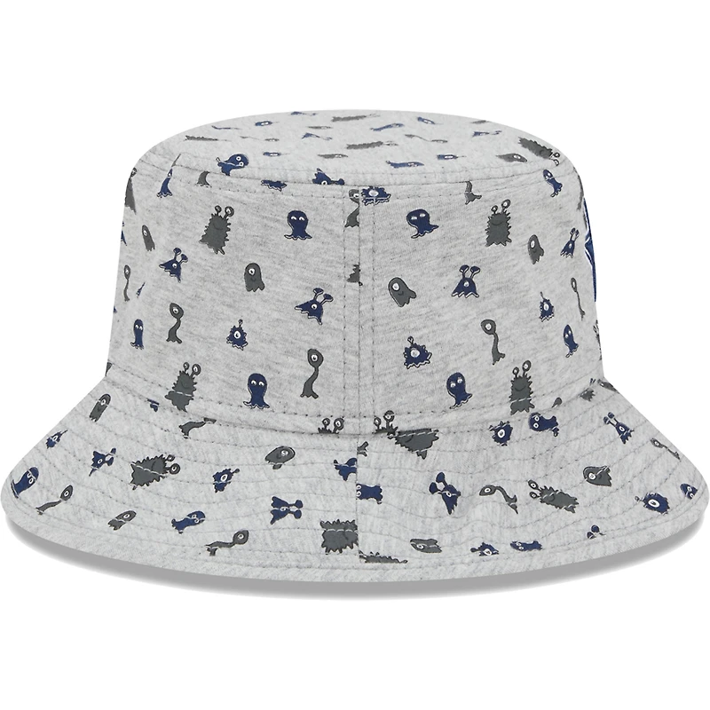 Toddler New Era Gray Dallas Cowboys Critter Bucket Hat