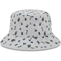 Toddler New Era Gray Dallas Cowboys Critter Bucket Hat