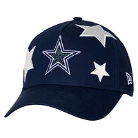 Toddler New Era Navy Dallas Cowboys Stardom A-Frame 9FORTY Adjustable Hat