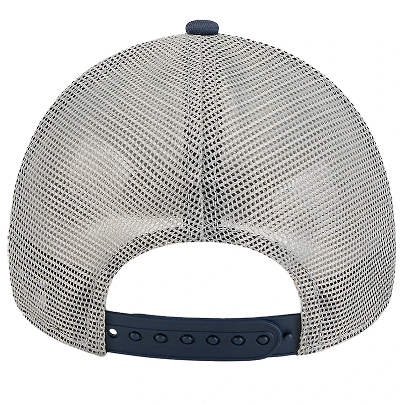 Casquette ajustable New Era blanche/bleu marine Dallas Cowboys Streak A-Frame 9FORTY pour tout-petit