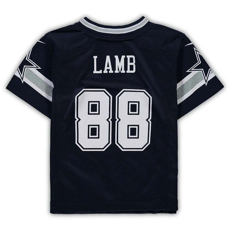 Toddler Nike CeeDee Lamb Navy Dallas Cowboys Player Game Jersey