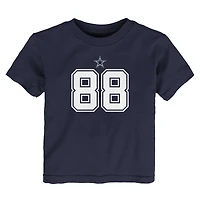 Toddler Nike CeeDee Lamb Navy Dallas Cowboys Player Name & Number T-Shirt