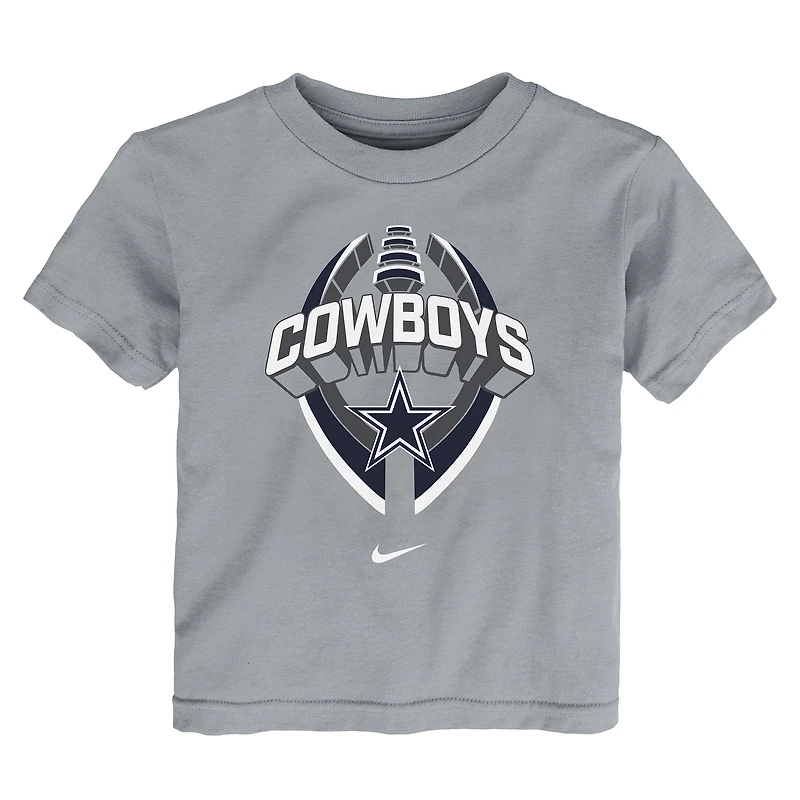 Toddler Nike Gray Dallas Cowboys Icon Legend T-Shirt
