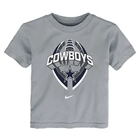 Toddler Nike Gray Dallas Cowboys Icon Legend T-Shirt