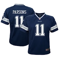 Maillot de match Nike Micah Parsons des Dallas Cowboys pour tout-petit, bleu marine