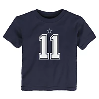 T-shirt Nike pour tout-petit Micah Parsons bleu marine, nom et numéro du joueur des Dallas Cowboys