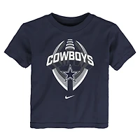 T-shirt Nike bleu marine pour enfant Dallas Cowboys Icon Legend