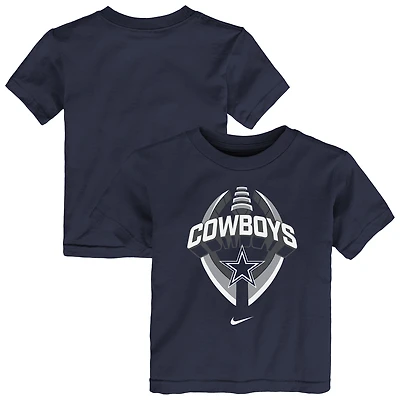 T-shirt Nike bleu marine pour enfant Dallas Cowboys Icon Legend