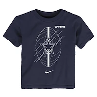 Toddler Nike Navy Dallas Cowboys Icon T-Shirt