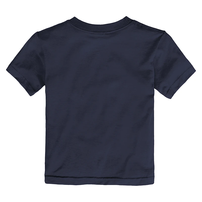 T-shirt Nike bleu marine Dallas Cowboys pour enfant avec logo principal Legend Performance