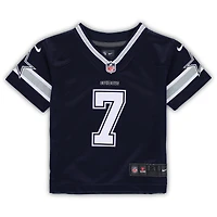 Maillot de match Nike Trevon Diggs des Dallas Cowboys pour tout-petit, bleu marine