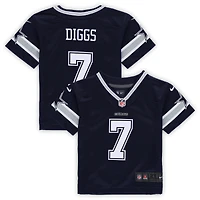 Maillot de match Nike Trevon Diggs des Dallas Cowboys pour tout-petit, bleu marine