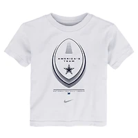 Toddler Nike  White Dallas Cowboys Icon Legend T-Shirt