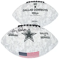 Tony Dorsett Dallas Cowboys Autographié Salute To Service Wilson Football 2024