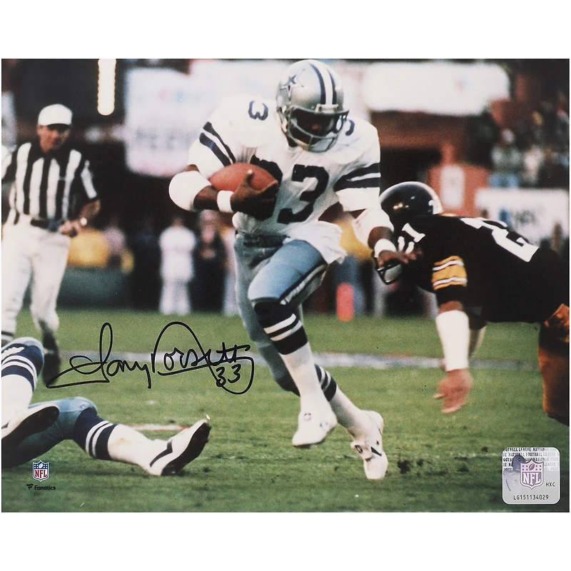 Photo dédicacée de Tony Dorsett (Dallas Cowboys) - x cm