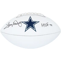 Tony Dorsett Dallas Cowboys Autographed Franklin White Panel Football with "HOF 94" Inscription 