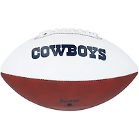 Tony Dorsett Dallas Cowboys Autographed Franklin White Panel Football with "HOF 94" Inscription 
