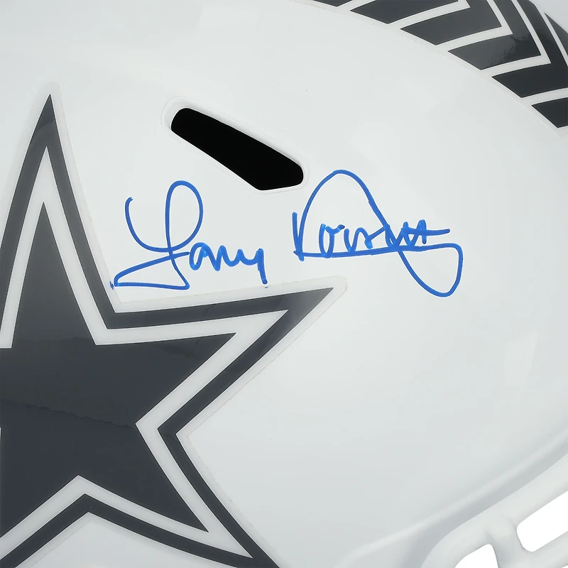Réplique du casque Riddell 2024 Salute To Service Speed ​​autographié par Tony Dorsett des Dallas Cowboys