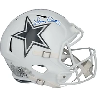 Réplique du casque Riddell 2024 Salute To Service Speed ​​autographié par Tony Dorsett des Dallas Cowboys