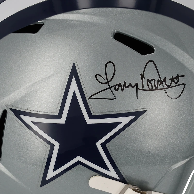 Casque réplique autographié Riddell Speed ​​des Dallas Cowboys par Tony Dorsett