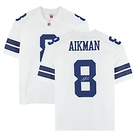 Maillot blanc dédicacé Mitchell & Ness Legacy 1992 des Cowboys de Dallas par Troy Aikman