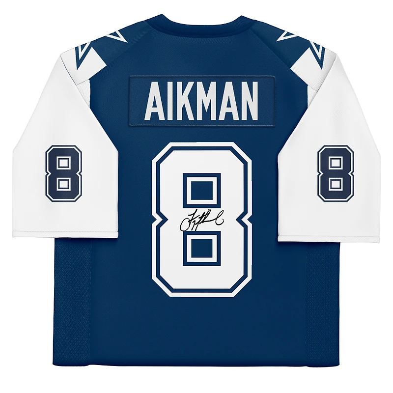 Troy Aikman Dallas Cowboys Autographed Alternate Mitchell & Ness Authentic Jersey