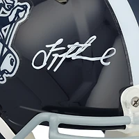 Casque authentique Riddell Cowboy Joe Speed ​​autographié par Troy Aikman des Cowboys de Dallas