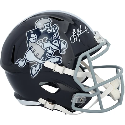 Troy Aikman Dallas Cowboys Autographed Riddell Cowboy Joe Speed Replica Helmet
