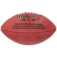 Troy Aikman, joueur de football américain autographié par les Cowboys de Dallas lors du Super Bowl XXX