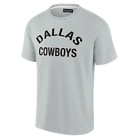 T-shirt unisexe Fanatics gris Dallas Cowboys Signature Elements