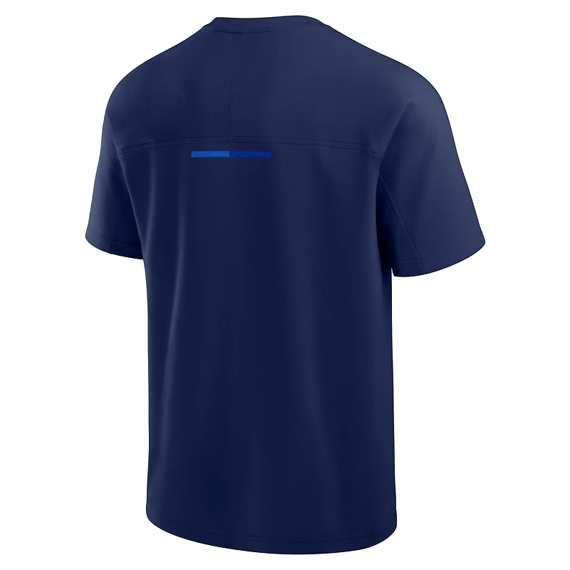 Unisex Fanatics Navy Dallas Cowboys Elements Flex Tri-Blend T-Shirt
