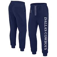 Unisex Fanatics  Navy Dallas Cowboys Elements Phenom Fleece Jogger Pants