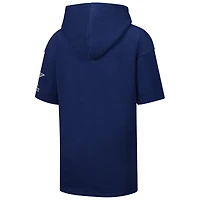 Unisex Fanatics  Navy Dallas Cowboys Elements Ready Short Sleeve Pullover Hoodie