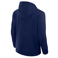 Sweat à capuche unisexe Fanatics Navy Dallas Cowboys Front Office entièrement zippé