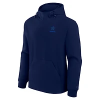 Sweat à capuche unisexe Fanatics bleu marine Dallas Cowboys Front Office Tonal Tri-Blend