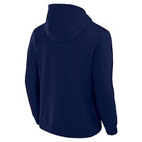 Unisex Fanatics Navy Dallas Cowboys Front Office Tonal Tri-Blend Pullover Hoodie