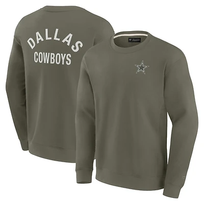 Sweat-shirt unisexe Fanatics Olive Dallas Cowboys Elements ultra doux