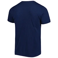 Unisex Homage CeeDee Lamb & Dak Prescott Heathered Navy Dallas Cowboys NFL Jam Tri-Blend T-Shirt