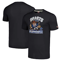Unisex Homage  Charcoal Dallas Cowboys Monsters of the Gridiron Halloween Tri-Blend T-Shirt