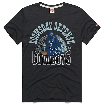 Unisex Homage  Charcoal Dallas Cowboys Star Wars x NFL Tri-Blend T-Shirt