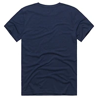 Unisex Homage Emmitt Smith Navy Dallas Cowboys Classic Illustration Tri-Blend T-Shirt