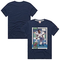Unisex Homage Emmitt Smith Navy Dallas Cowboys NFL Topps Trading Card Tri-Blend T-Shirt